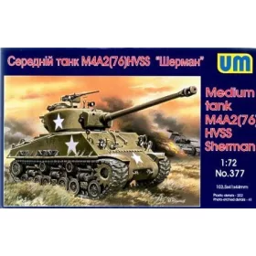 Unimodels - Medium tank M4A2(76)W HVSS