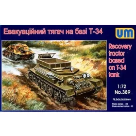 Unimodels - Recovery tractor on T-34 basis