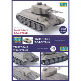 Unimodels - T-34-3 Tank