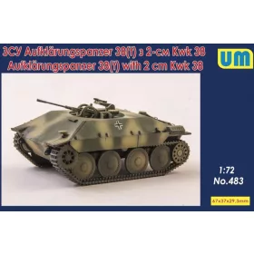 Unimodell - Aufklarungspanzer 38(t) with 2cm Kwk38