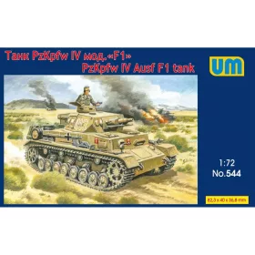 Unimodell - Panzer IV Ausf F1 tank