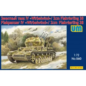 Unimodell - Flakpanzer IV Wirbelwind/2cm Flakvierling 38