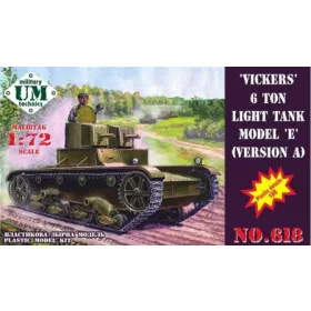 Unimodels - Vickers 6 ton light tank model E  ver.A