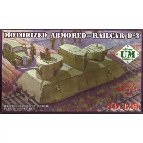 Unimodels - Motorized armored railcar D-3
