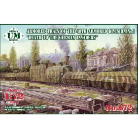   Unimodell - Death to the German Invaders Armored train of the 48th armored division 1
