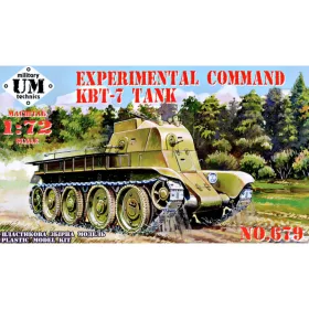 Unimodell - Experimental command KBT-7 Tank