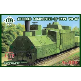 Unimodell - Armored locomotive of type PR-43