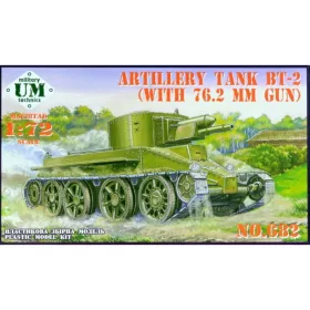 Unimodell - BT-2 Artillery tank with 7.62mm gun