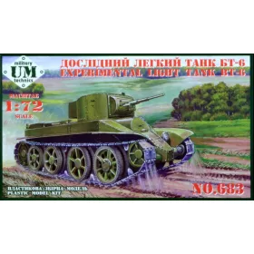 Unimodell - BT-6 Experimental light tank