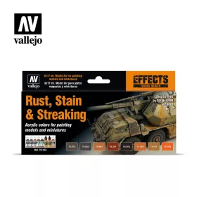   Vallejo - Model Color - Rust Stain Streaking by Scratchmod Paint set