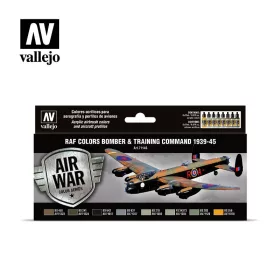   Vallejo - Model Air - Bomber Air Command Training Air Command 1939-45 Paint set