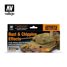 Vallejo - Model Air - Rust Chipping Effects Paint set