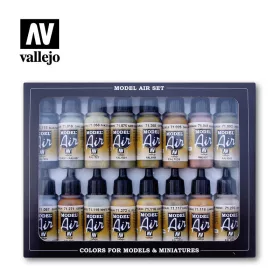 Vallejo - Model Air - German WWII Europe Africa Paint set