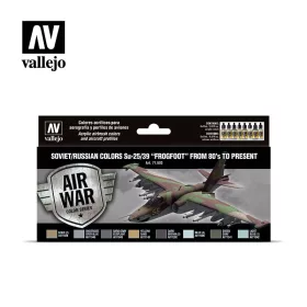   Vallejo - Model Air - Soviet / Russian colors Su-25/39 Frogfoot from 80 s to present Paint set
