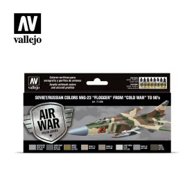   Vallejo - Model Air - Soviet / Russian colors MiG-23 Flogger from 70 s to 90 s Paint set