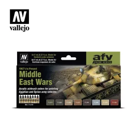   Vallejo - Model Air - Middle East Wars (1967 s to present) Paint set
