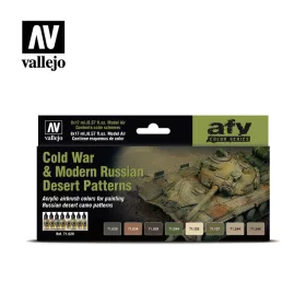   Vallejo - Model Air - Cold War Modern Russian Desert Patterns Paint set