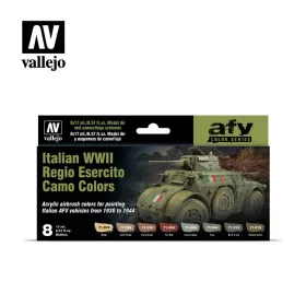 Vallejo - Italian WWII Regio Esercito Camo Colors (8)