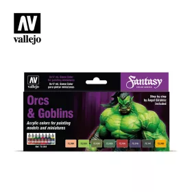   Vallejo - Game Color - Orcs Goblins by Angel Giraldez Paint set
