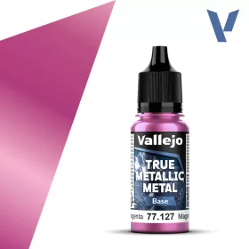 Vallejo - True Metallic Metal Base Crimson Magenta 18 ml