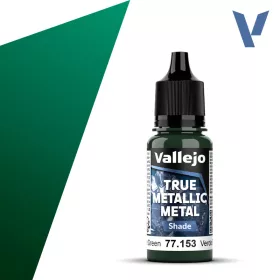 Vallejo - True Metallic Metal Shade Beetle Green 18 ml