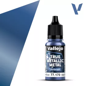   Vallejo - True Metallic Metal Airbrush Ultramarine Blue 18 ml