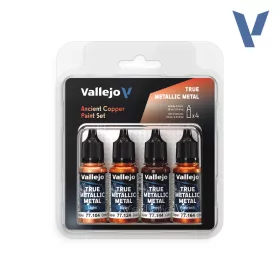 Vallejo - True Metallic Metal Ancient Copper Paint Set