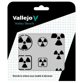 Vallejo - Radioactivity Signs 125 x 125 mm
