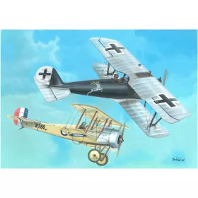   Valom - 1/144 Bristol Scout D vs Pfalz D.IIIa (Duels in the sky)