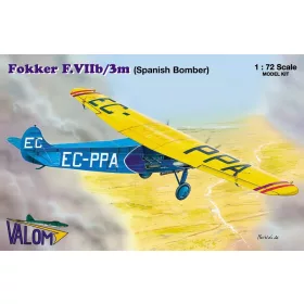Valom - 1/72 Fokker F.VIIb/3m (Spanish Bomber)