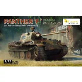   Vespid models - 1:72 Pz.Kpfw.V Panther Ausf.F (75mm Kw.K. L/70) Metal barrel with 3D print muzzle braker and Photo etched side shirts