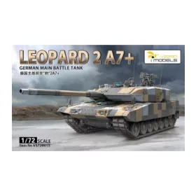   Vespid models - German Main Battle Tank Leopard 2 A7And Metal Barrel And Metal Tow Cable