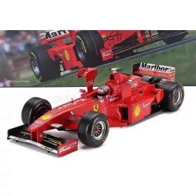   Werk 83 - FERRARI F1 F300 N 3 WITH TOWER WINGS 2nd IMOLA GP 1998 MICHAEL SCHUMACHER RED