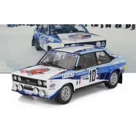   Werk 83 - FIAT 131 ABARTH TEAM FIAT ITALIA (night version) N 10 WINNER RALLY MONTECARLO 1980 WALTER ROHRL - CHRISTIAN GEISTDORFER WHITE 2 TONE BLUE