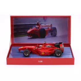   Werk 83 - Ferrari F300 3 Wheeler #3 M.Schumacher Belgian GP (Spa) Formula 1 1998 - with driver figure -