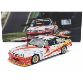   Werk 83 - OPEL MANTA GT TEAM AUTOMOBILCLUB VON DEUTSCHLAND N 121 24h NURBURGRING 2023 HANS-OLAF BECKMANN - PETER HASS - JURGEN SCHULTEN - VOLKER STRYCEK WHITE ORANGE YELLOW