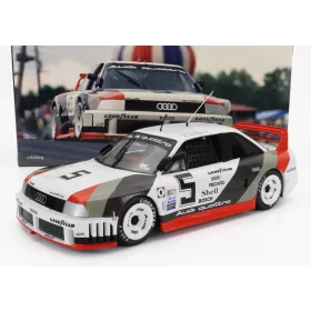   Werk 83 - AUDI 90 QUATTRO TEAM AUDI SPORT N 5 500KM ROAD AMERICA IMSA 1989 H.HAYWOOD - S.GOODYEAR WHITE GREY RED