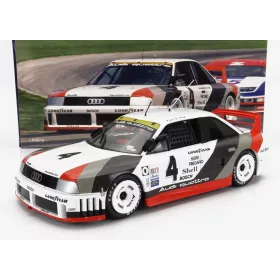  Werk 83 - AUDI 90 QUATTRO TEAM AUDI SPORT N 4 2nd PORTLAND IMSA 1989 HANS JOACHIM STUCK WHITE GREY RED