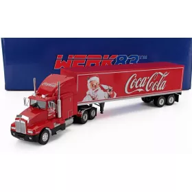 Werk 83 - KENWORTH T600 TRUCK CASSONATO COCA-COLA 1986 RED