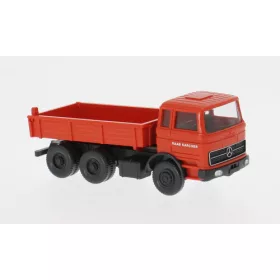 Wiking - Mercedes Flachpritschenkipper rot 1963