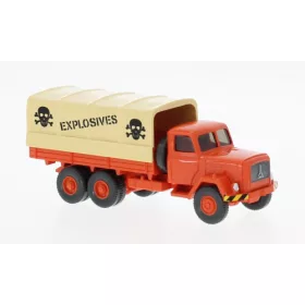 Wiking - Magirus Pritschen-LKW, hellrot, 1958, 1:87