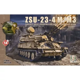   Zimi Model - Soviet Self-proprlled Anti-Aircraft Gun ZSU-23-4 M/M3