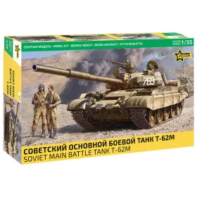 Zvezda - 1:35 Soviet main battle tank T-62M