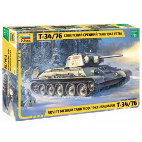 Zvezda - T-34/76 mod.1943 Uralmash