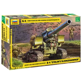   Zvezda - 1:35 Soviet 203-mm Howitzer m1931 B-4 Stalin s Sledgehammer