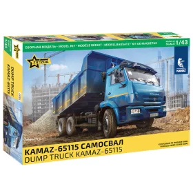 Zvezda - 1:43 Dump truck KAMAZ-65115