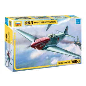 Zvezda - Yakovlev Yak-3 Soviet Fighter 1:48 (4814)
