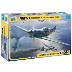 Zvezda - 1:48 Soviet fighter LaGG-3 (66 series)