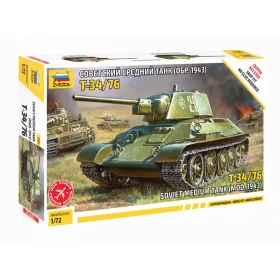 Zvezda - T-34 Soviet Medium Tank 1:72 (5001)