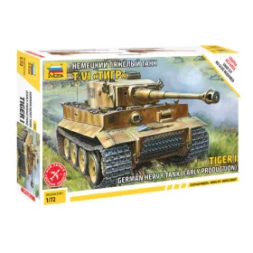 Zvezda - Tiger I German Tank (5002)